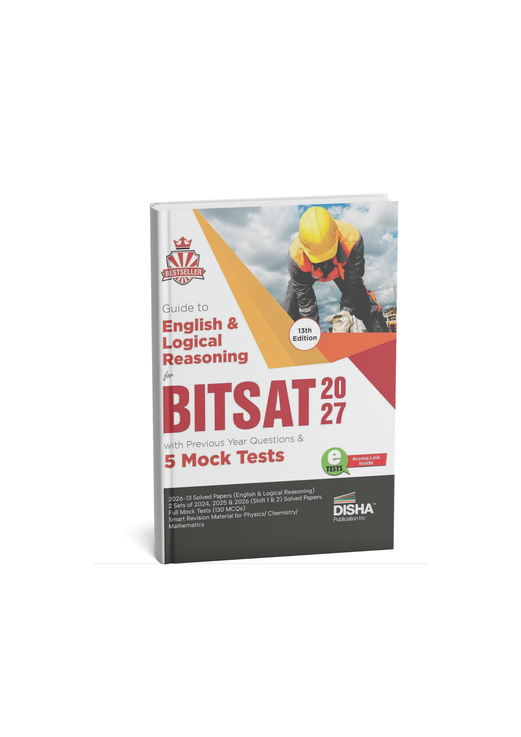 Disha Logical Reasoning for BITSAT 2027 Previous Year Questions & 5 Mock Tests 13th Edition (English Medium)