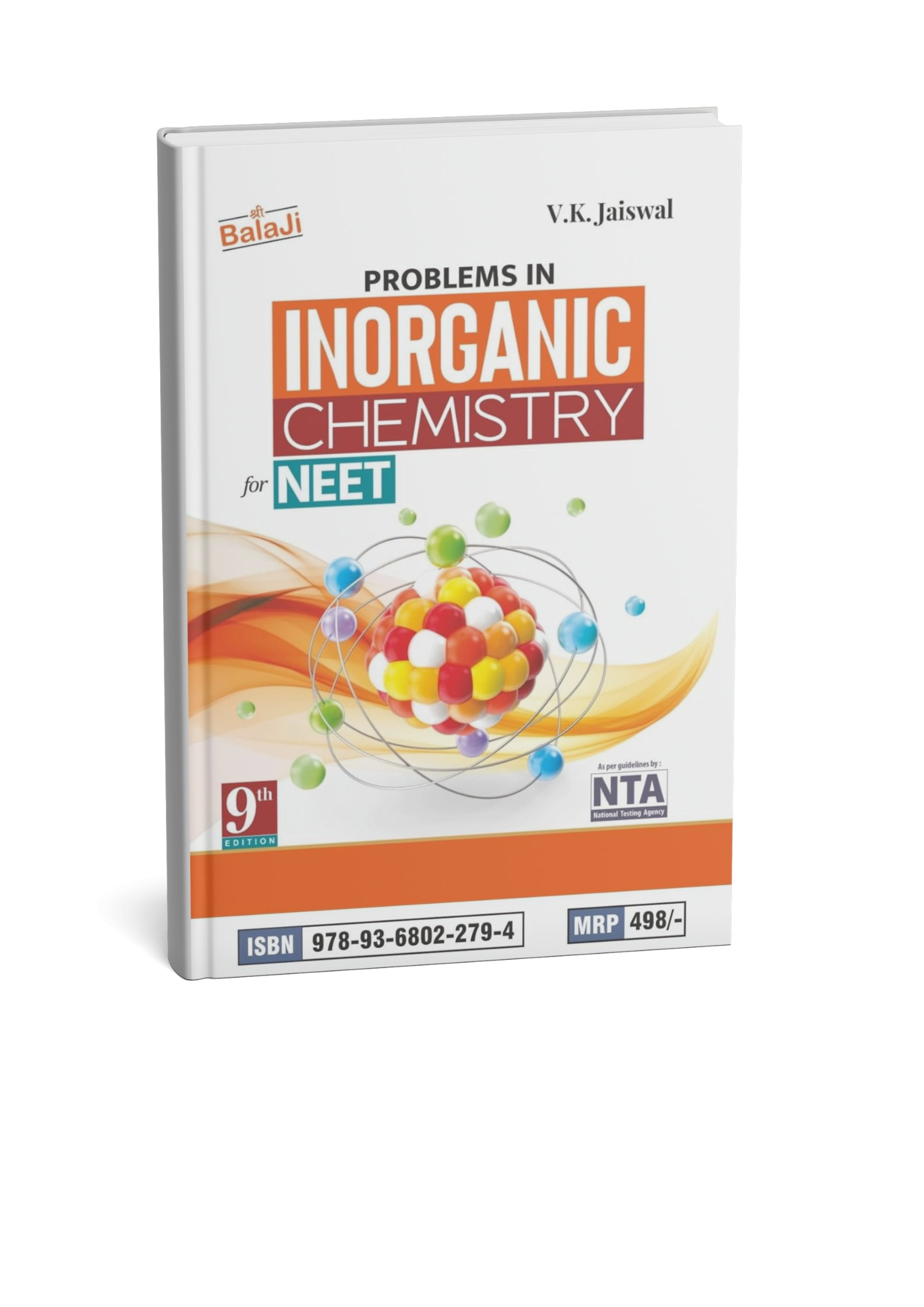Shree Balaji Problems in Inorganic Chemistry for NEET (9th Edition) By ...