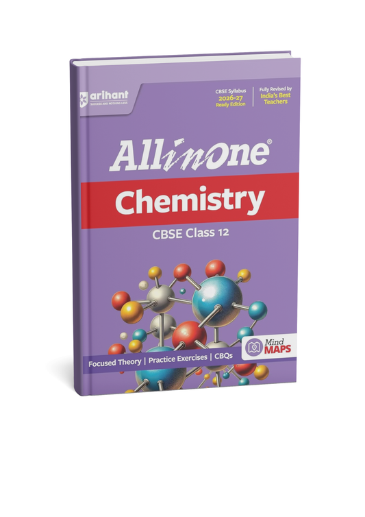 Arihant All in One Chemistry Class 12 for CBSE Exam 2026-27 (English Medium)
