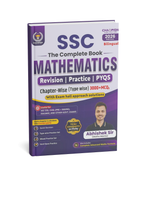 Champion SSC The Complete Book Mathematics By Abhishek | 3000+ Chapter-wise MCQs | PYQs | (Bilingual)