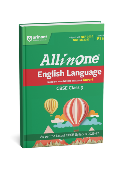Arihant All in One English Language CBSE Class 9th (Based on New NCERT Textbook Kaveri) 2026-27 (English Medium)