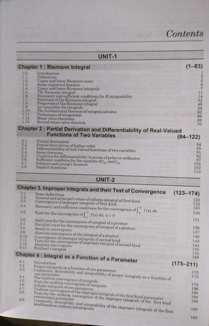 Shree Shiksha – Real & Complex Analysis – B.Sc. 3rd Year | Dr. H.K. Pathak [English]