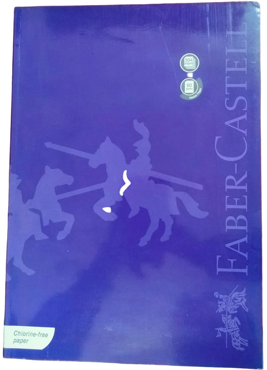Faber-Castell A4 Notebook (21 × 29.7 cm) – 304 Pages, Single Line
