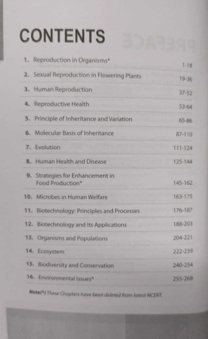 Arihant NCERT Exemplar Problems – Solutions Biology Class 12th [English]