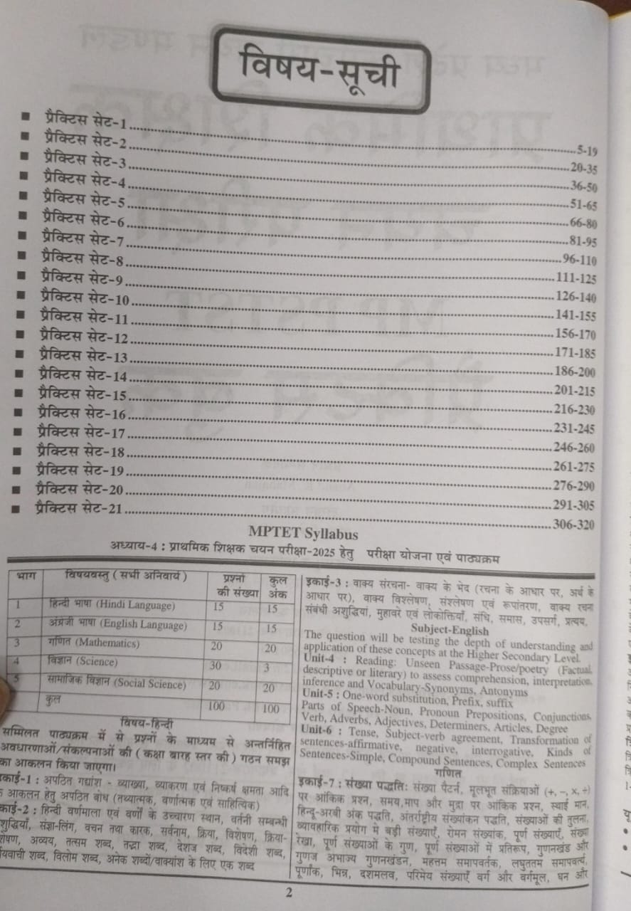 Youth Competition Times MPESB Prathmik School Prathmik Star Varg 3 (Class 1 to 5) English Medium