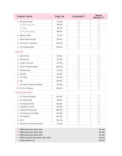 Arihant CBSE Chapterwise Question Bank English Language & Literature Class 10th (2026–2016) Edition 2027 (English Medium)