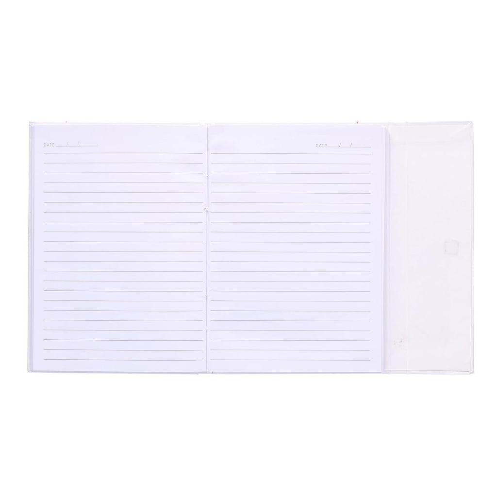 Youva Case Bound Notebook – 18 × 24 cm, 192 Pages | Single Line