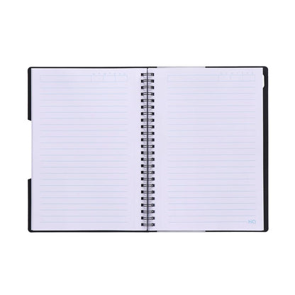 Navneet HQ A5 Diary Case Bound Notebook – Size (14.8 × 21 cm), 160 Pages | Single Line