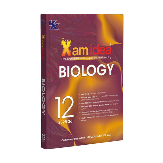 VK XamIdea Class 12 Biology | 2025–26 Edition |(English Medium)
