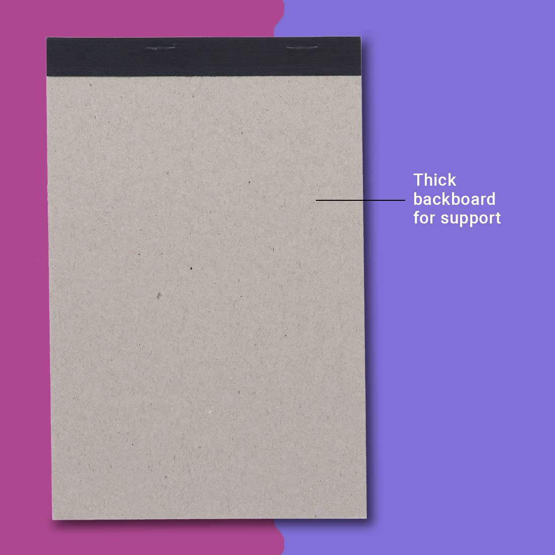 Youva Writing Pad 1 No – 14 × 21.5 cm (1/8 Size), 80 Pages | Single Line
