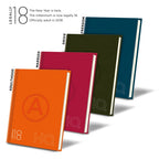 Navneet HQ A5 Spiral Diary Case Bound Notebook – Size (14.8 × 21 cm), 192 Pages | Single Line