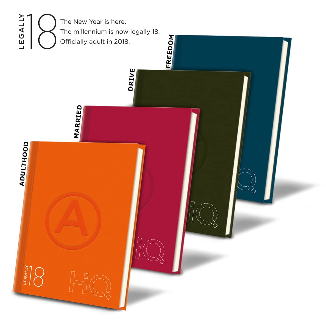 Navneet HQ A5 Spiral Diary Case Bound Notebook – Size (14.8 × 21 cm), 192 Pages | Single Line