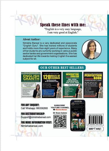 Vocab Prodigy by Nimisha Bansal | Comprehensive Vocabulary Guide (Hindi Medium)