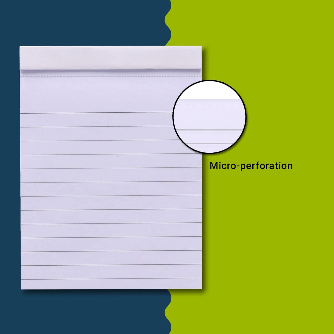 Youva Writing Pad No. 0 – 10.5 × 14 cm (1/16 Size), 80 Pages | Compact Ruled