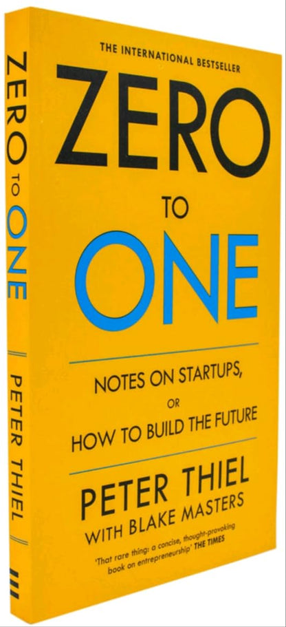 Zero to One by Peter Thiel, English Novel