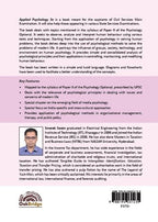 OakBridge Applied Psychology for UPSC By Smarak Swain [English Medium]