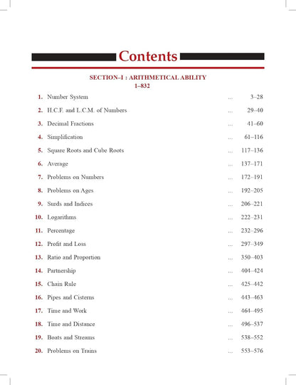 RS Aggarwal Quantitative Aptitude Book 2025 S. chand