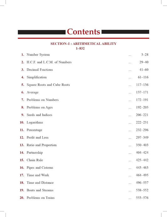 RS Aggarwal Quantitative Aptitude Book 2025 S. chand