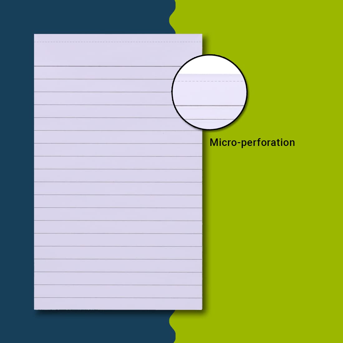 Youva Writing Pad 00 No – 10.5 × 19 cm (1/12 Size), 80 Pages | Single Line Ruled