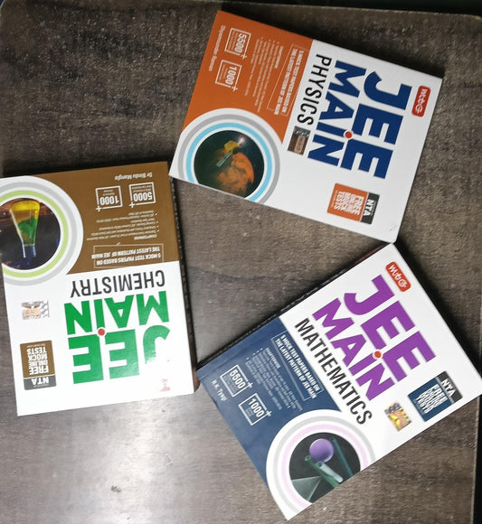 MTG JEE Mains set Physics, Chemistry, Mathematics (English Medium)