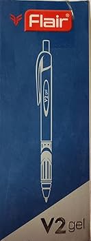 Flair V2 Gel Pen Black – 10 Pieces