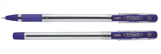 Cello Finegrip Ball Pen Set – Pack of 25 | Blue Ink | Smooth & Comfortable Writing