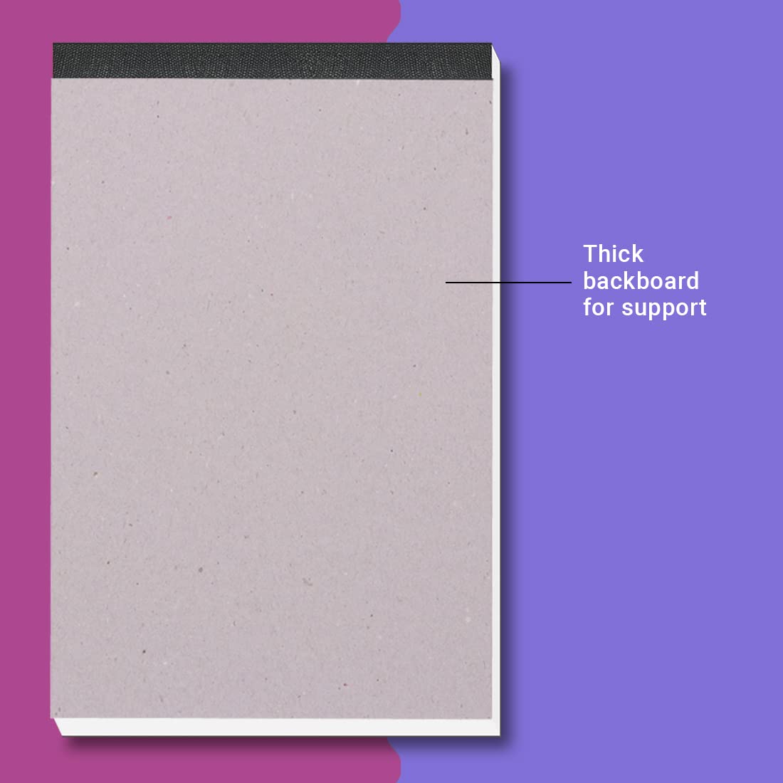Youva Writing Pad No. 0 – 10.5 × 14 cm (1/16 Size), 160 Pages | Compact Ruled