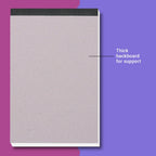 Youva Writing Pad – 14 × 21.5 cm (1/8 Size), 160 Pages | Single Line Ruled