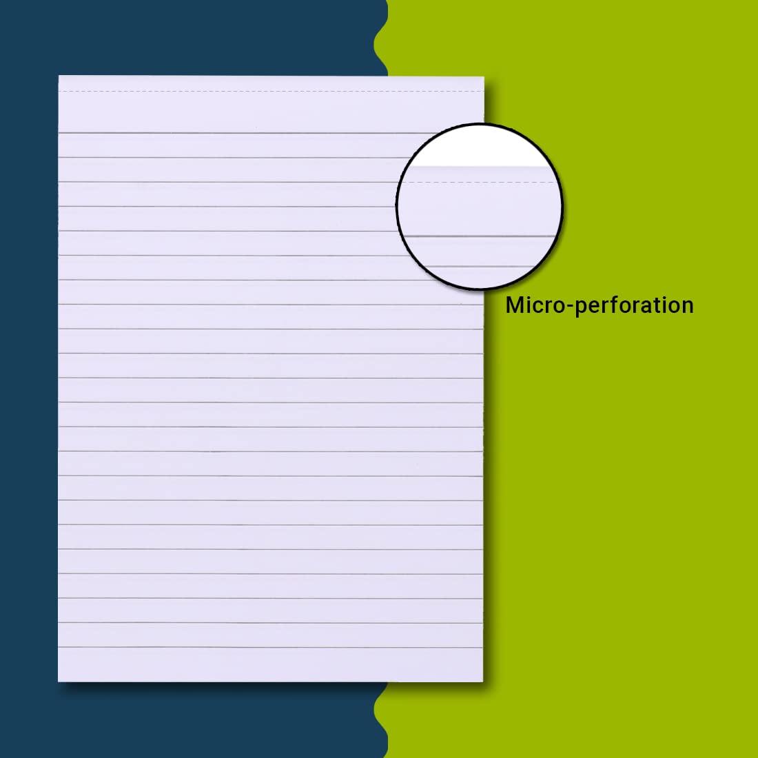 Youva Writing Pad 1 No – 14 × 21.5 cm (1/8 Size), 80 Pages | Single Line