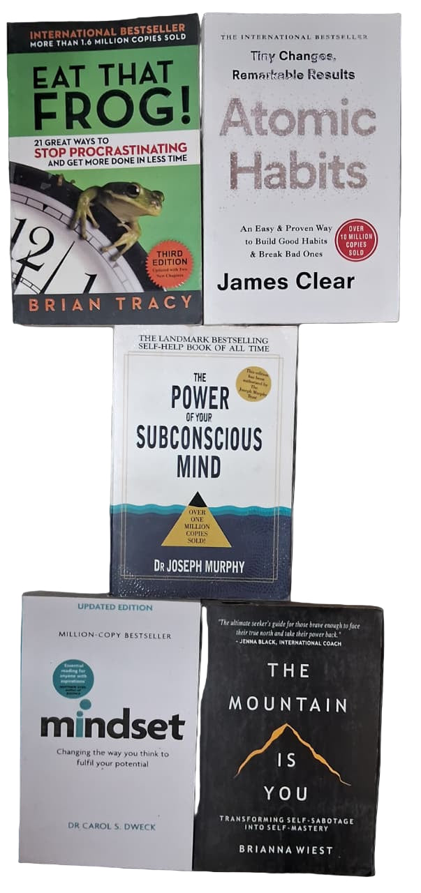 Ultimate Self-Growth Power Pack (5 Books) English Medium