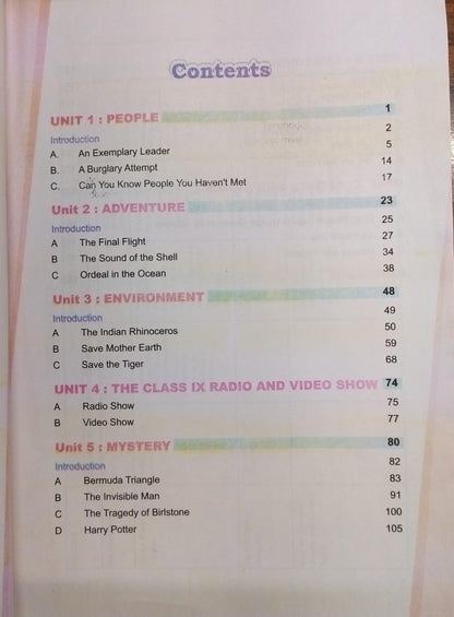 CBSE Main Course Book : English Course Communicative Class 9th