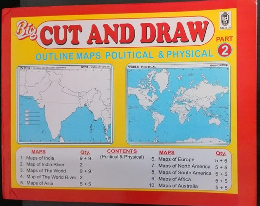 IBD Cut and Draw Outline Maps Political & Physical Part 2 [BL]