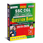 Kiran SSC CGL Question Bank 2019-2026 (English Medium)