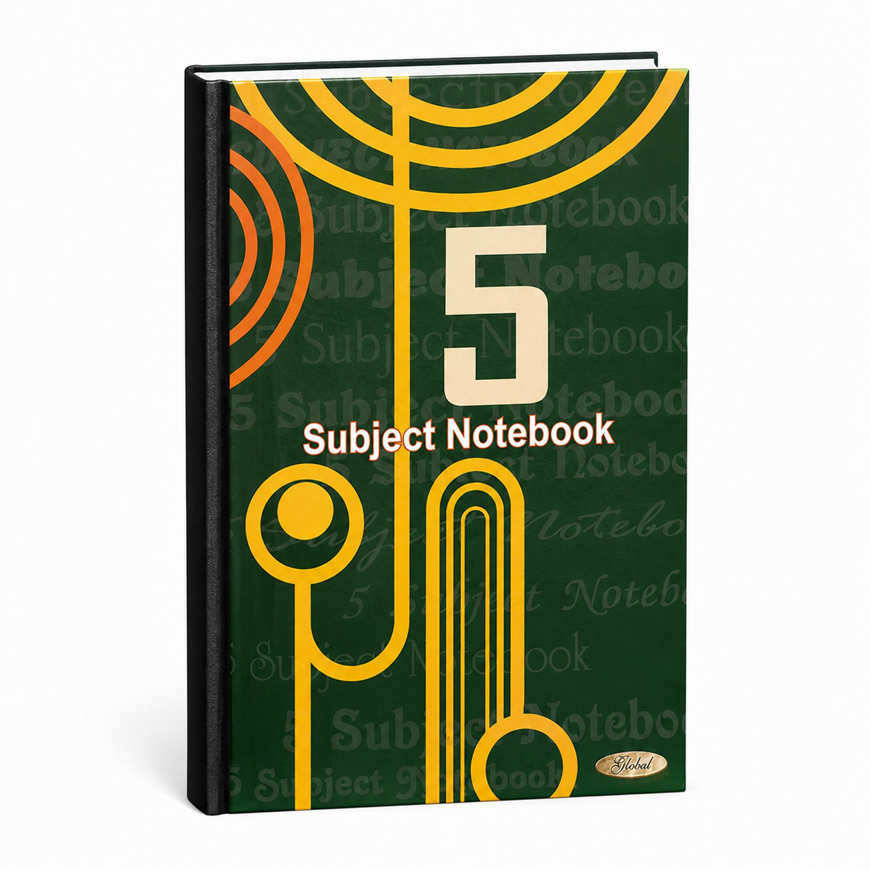 Global Art 5 Subject Register Notebook – A4 Size, 332 Pages