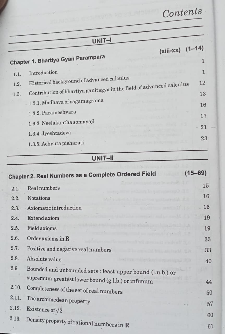 Shree Shiksha Multivariate Calculus & Principles of Advanced Calculus B.Sc. 2nd Year (M.P.) Dr. H.K. Pathak (English Medium)