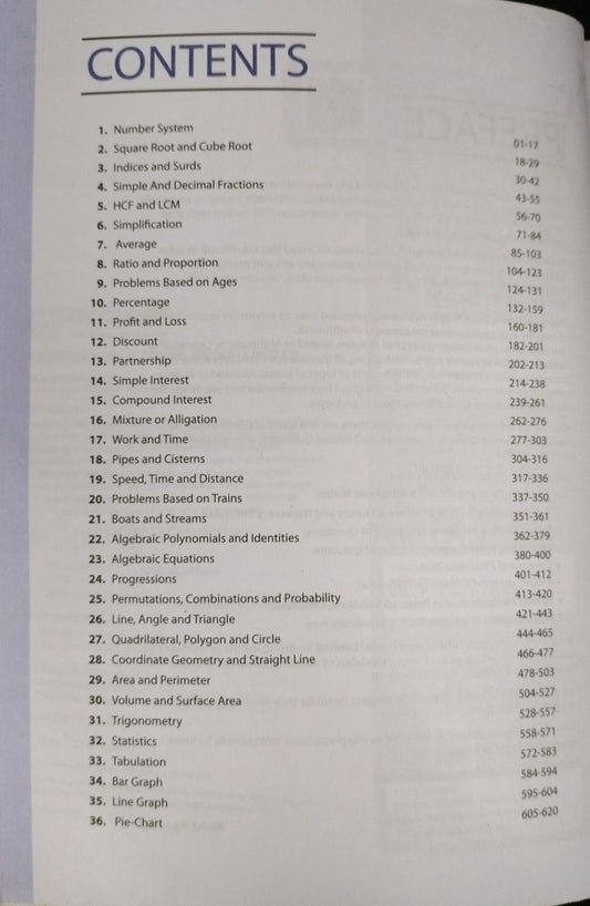 Arihant How to Crack Test of Arithmetic in All Competitive Exams [English]
