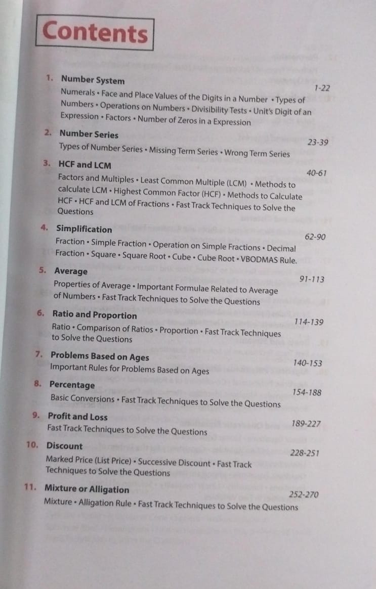 Arihant Fast Track Objective Arithmetic by Rajesh Verma [English]