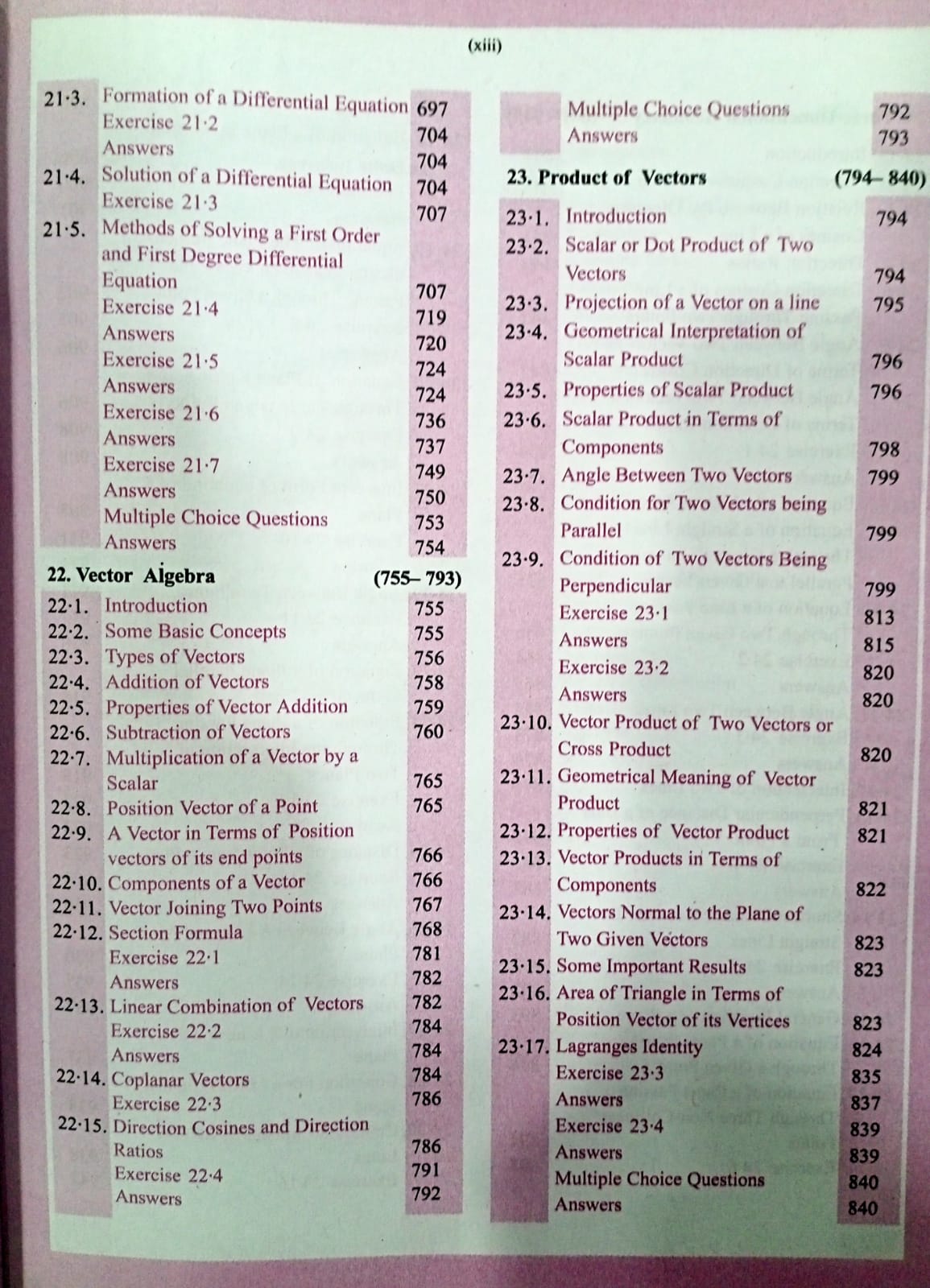 Prabodh Mathematics - Class 12th (English Medium)