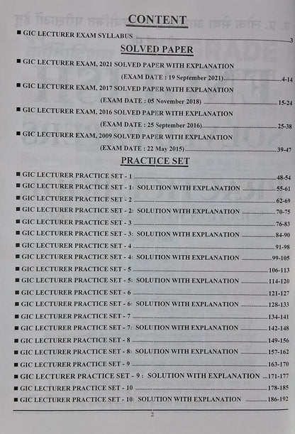 Youth GIC Lecturer (Male/Female) English – 14 Sets Solved Papers & Practice Workbook