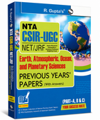 R. Gupta's NTA CSIR-UGC NET/JRF Earth, Atmospheric, Ocean & Planetary Sciencs Previous Years' Papers (English Medium)