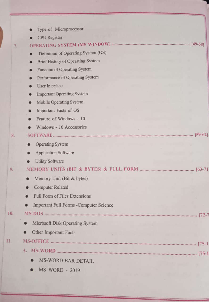 Madhya Pradesh Computer Complete Guide – 1500+ Objective Questions