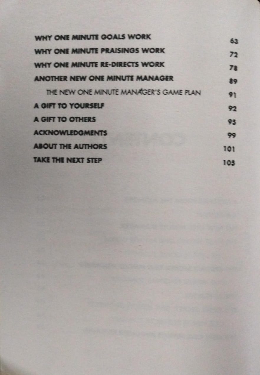 The New One Minute Manager by Ken Blanchard & Spencer Johnson (E)