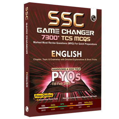 Physics Wallah SSC Game Changer English PYQs [Enlgish]