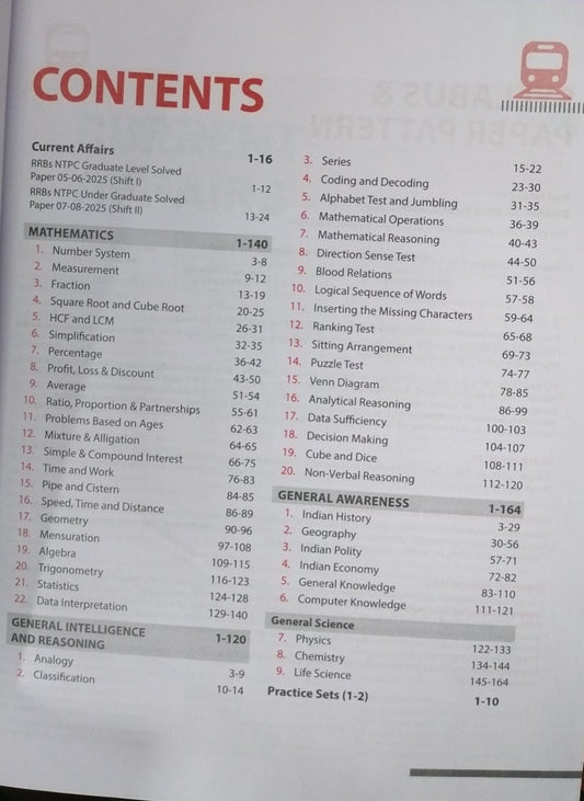 Arihant Study Package RRBs NTPC Online Exam 2025–26 Stage 1[English Medium]