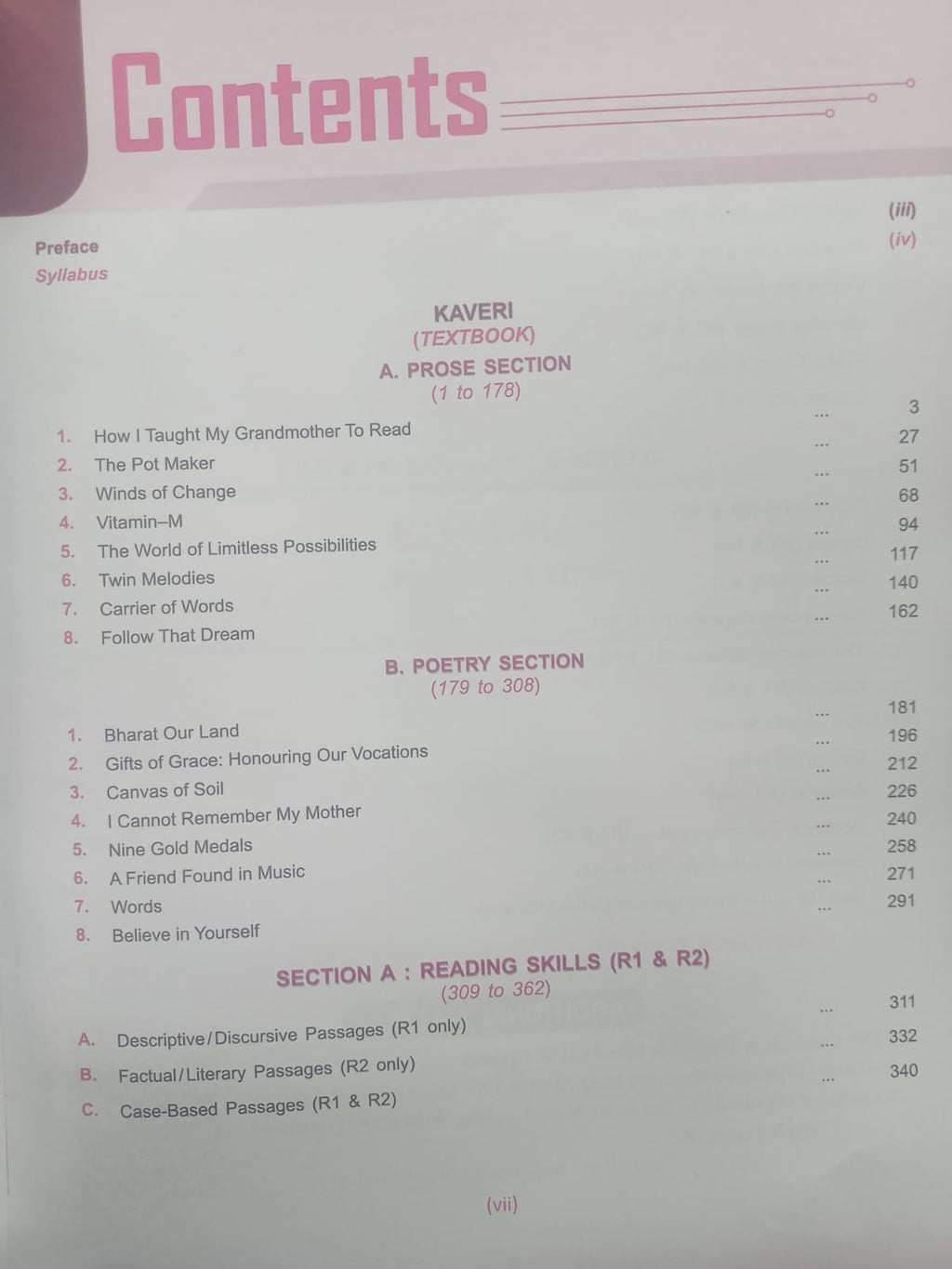 Golden English Study Material for Class 9 (Kaveri) | Based on New NCERT Textbook | CBSE 2027 Exams (English Medium)