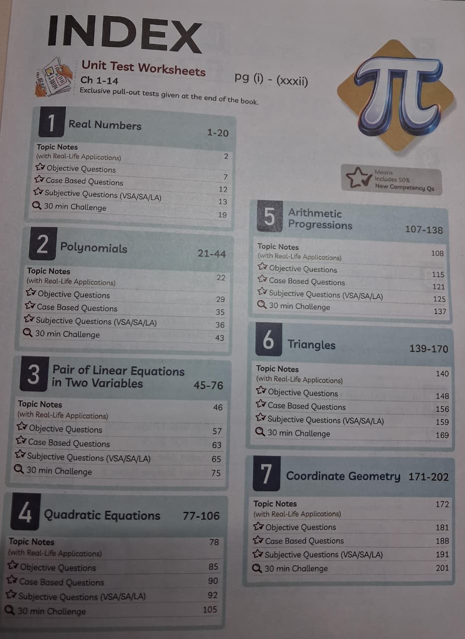 Educart CBSE Class 10th Mathematics Question Bank 2026–27 Editon (English Medium)