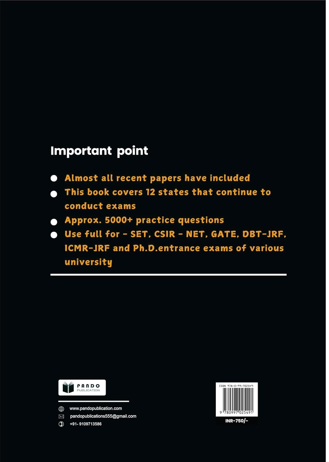 Pardo - SET Life Science 2026 Previous Year Solved Papers (2022–2011) 2nd Edition | English Medium