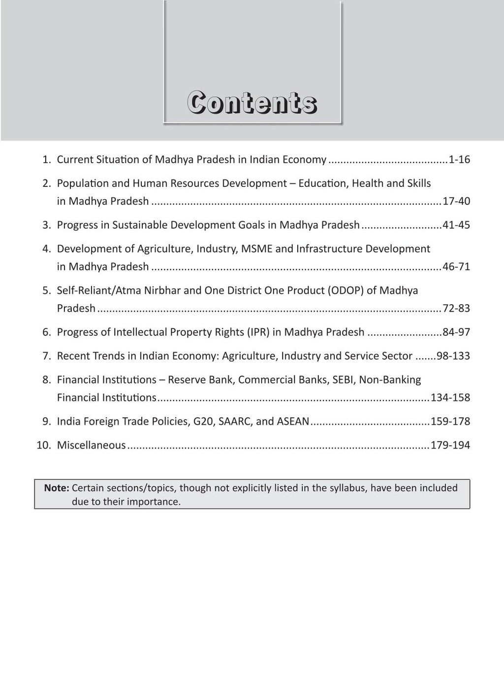 Drishti IAS MPPSC Prelims Practice Series Economy of India and Madhya Pradesh (PPS-V) - 2nd Edition (English Medium)