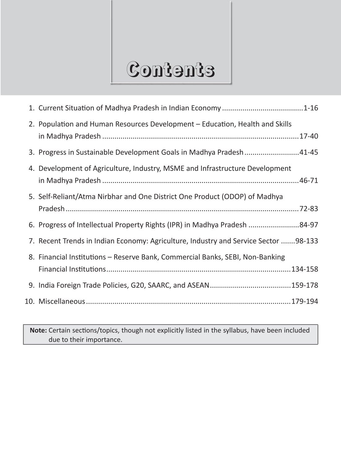Drishti IAS MPPSC Prelims Practice Series Economy of India and Madhya Pradesh (PPS-V) - 2nd Edition (English Medium)