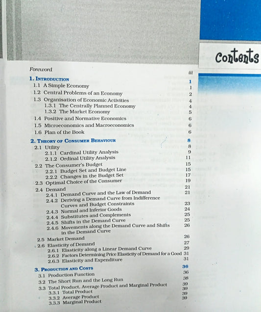 NCERT Introductory Microeconomics textbook in Economic Class 12th (English Medium)